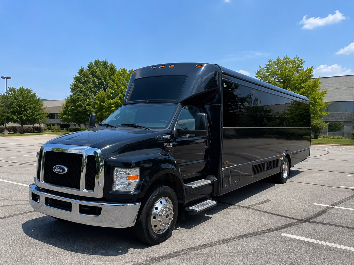 corporate party bus rental