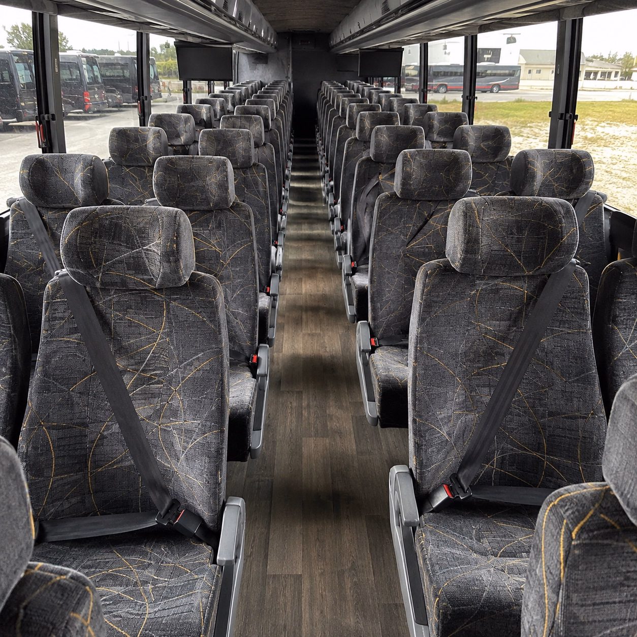 scottsdale charter bus inside